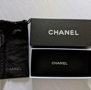 Chanel sunglasses box with pouch